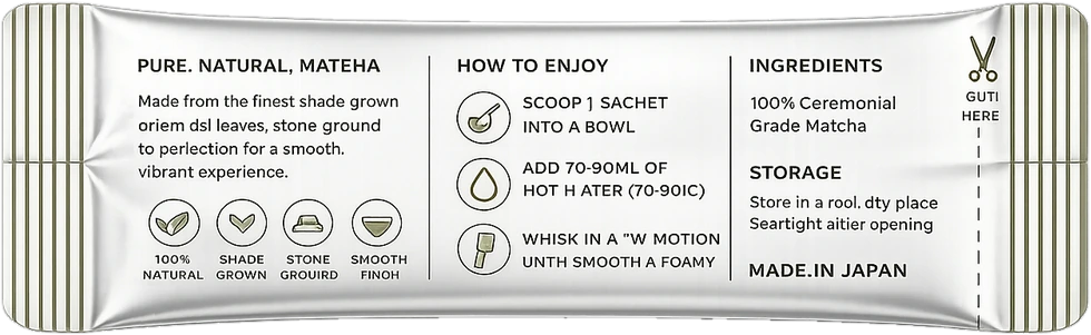 marū sachet — how to enjoy